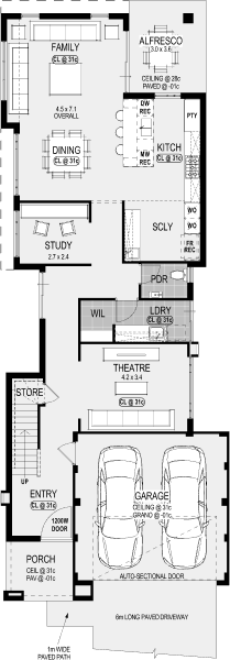 Reggio Ground Floor Plan