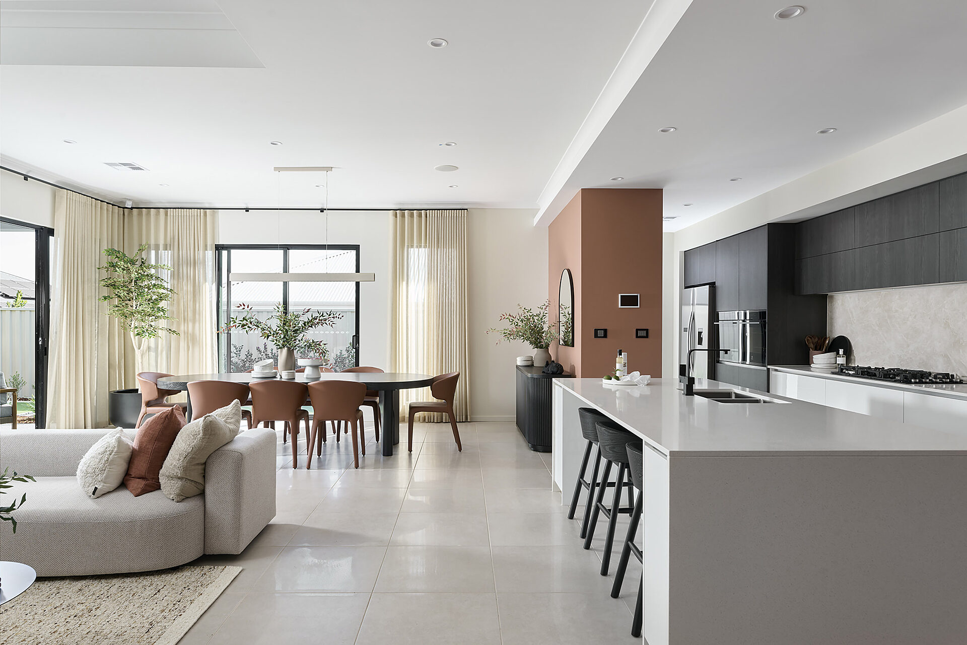 Open Plan Living Kitchen Cleveland Home Group